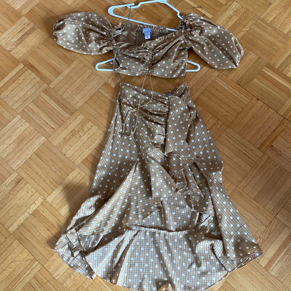 FINDERS two piece polka dot set - Picture 1 of 7